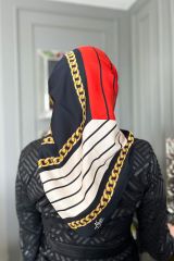 AKER NOSTALJİ TİVİL  İPEK EŞARP 8492-913