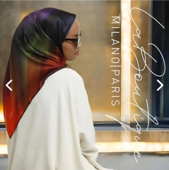 LABOUTİGUE MİLANO PARİS İPEK EŞARP 